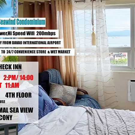 4Th Floor - Sea View Of Seawind Condominium Davao Экстерьер фото