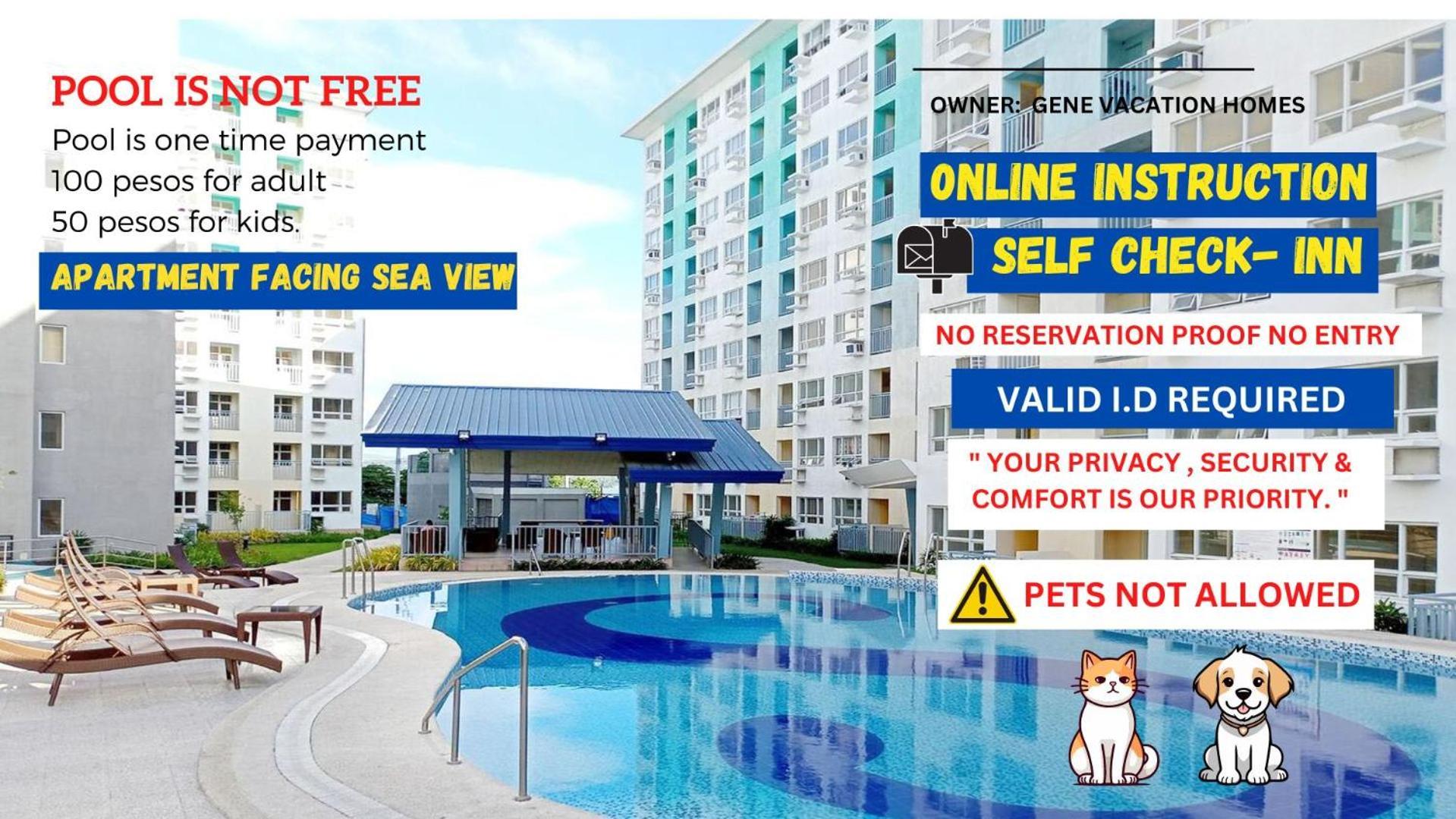 4Th Floor - Sea View Of Seawind Condominium Davao Экстерьер фото